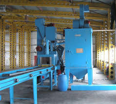 Tunnel Type Shot Blasting Machine