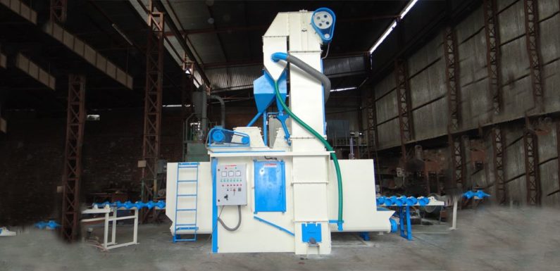 Diabolo Type Shot Blasting Machine